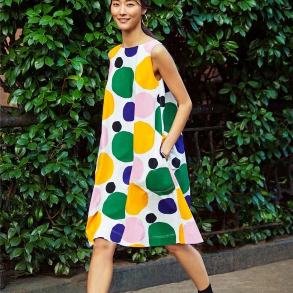 Marimekko Print Sleeveless Dress Uniqlo